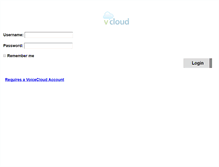 Tablet Screenshot of i.voicecloud.com